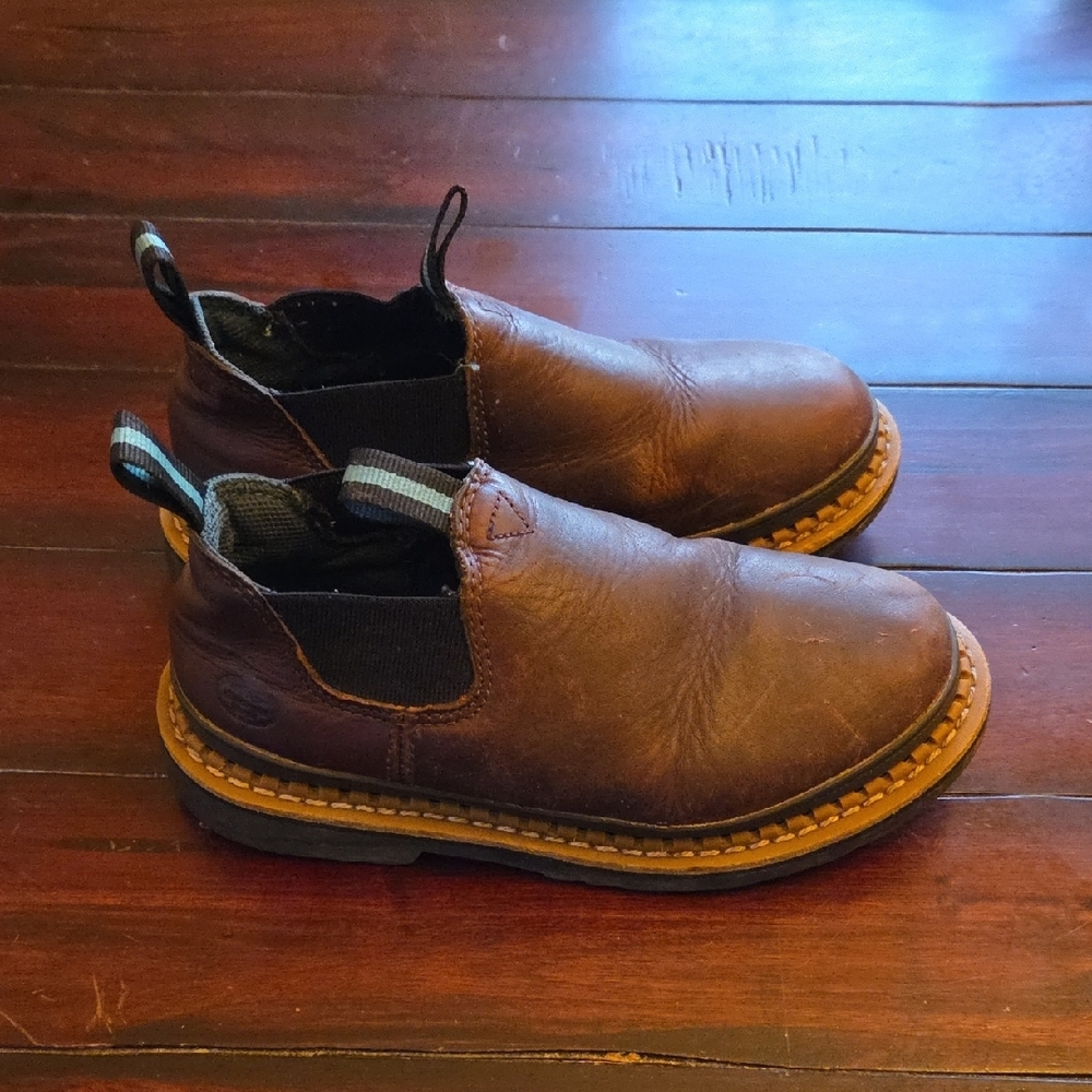 Georgia Romeo Boots Brown Leather - Picture 2 of 4